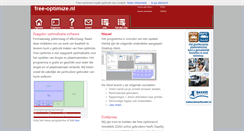 Desktop Screenshot of free-optimize.nl